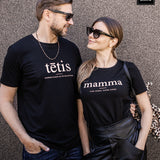 T-shirt TĒTIS. STIPRAIS PLECS UZ KĀ BALSTĪTIES