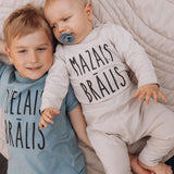 Long sleeve baby bodie set MAZAIS BRĀLIS