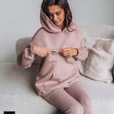 Oversize maternity hoodie MAMMA