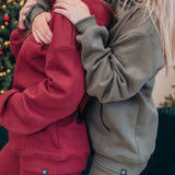 Oversize maternity hoodie MAMMA