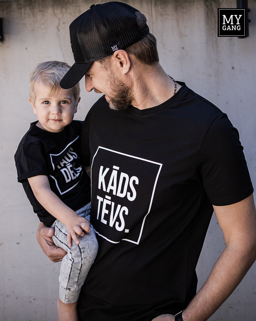 T-shirt set KĀDS TĒVS. TĀDS DĒLS