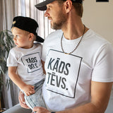 T-shirt set KĀDS TĒVS. TĀDS DĒLS