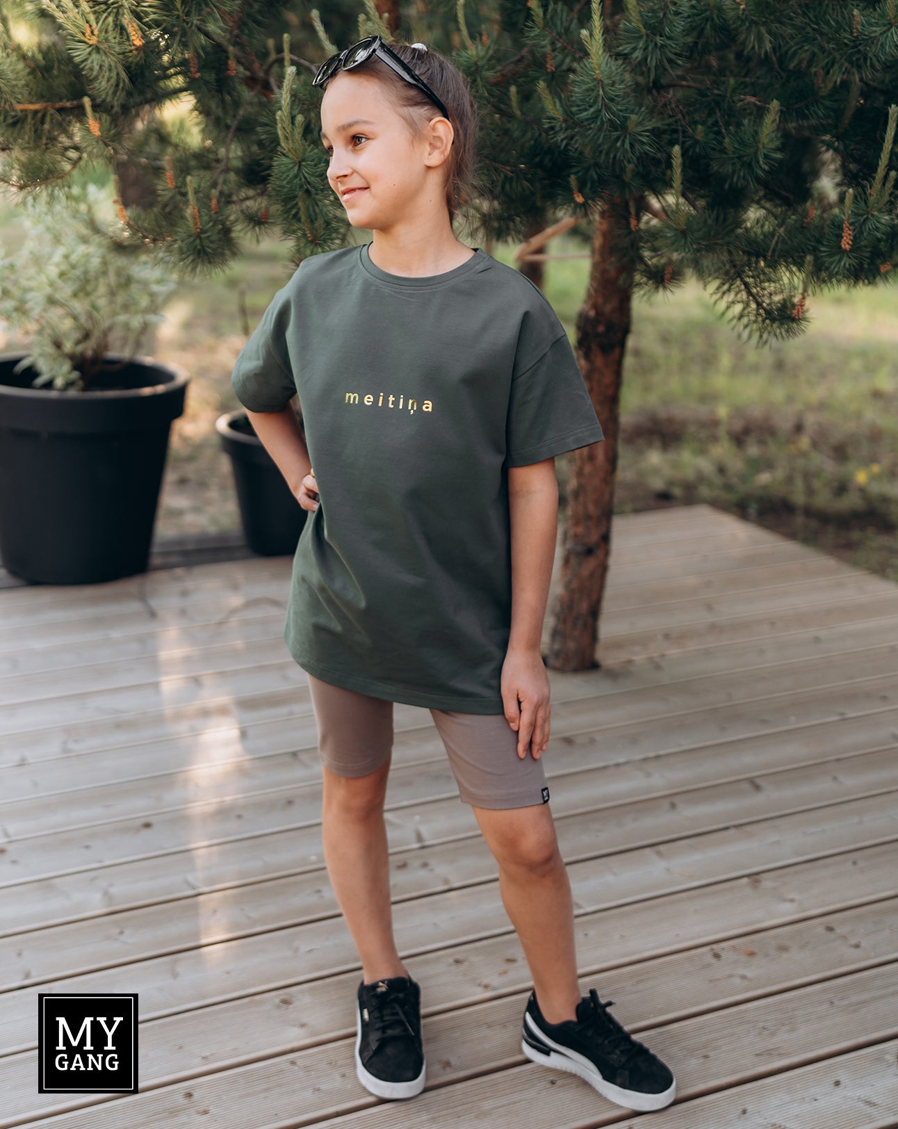 Kids Oversize T-Shirt ČILIŅĀ