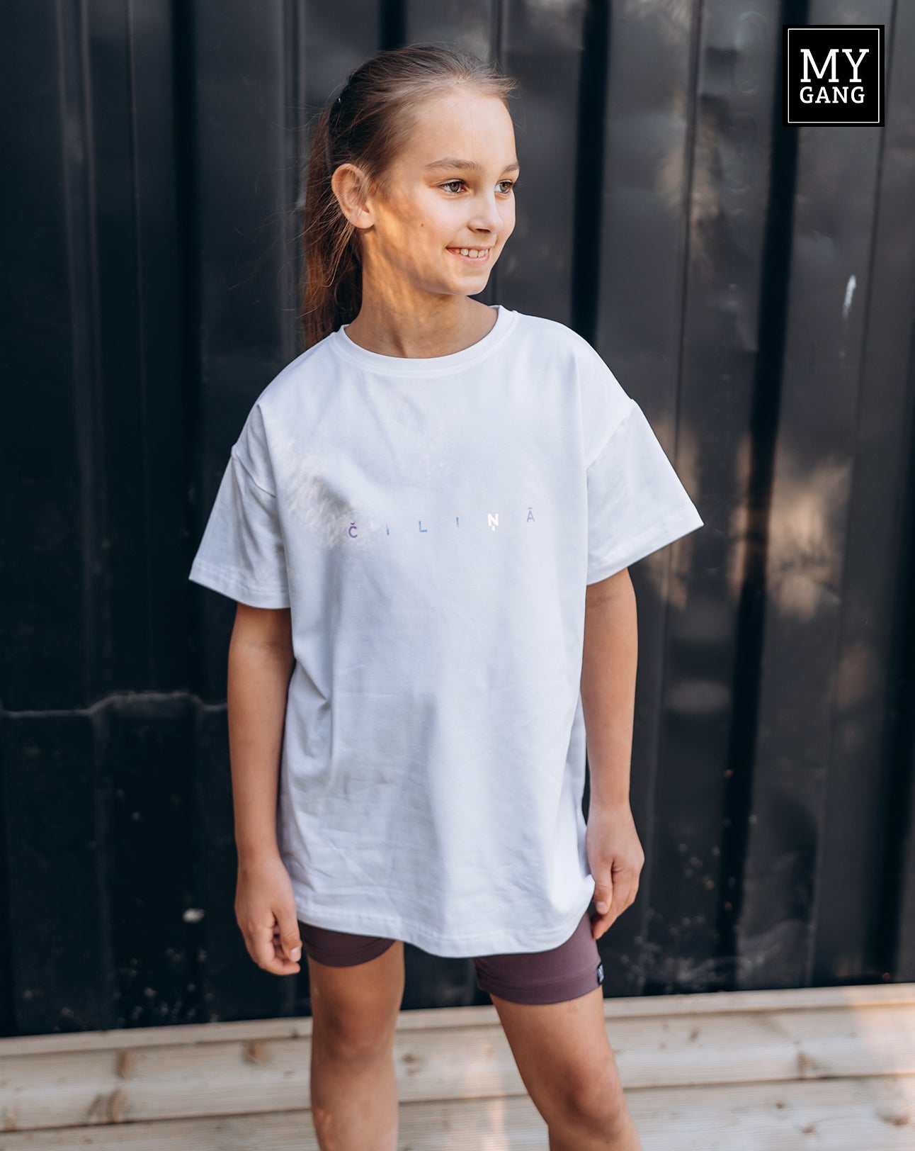 Kids Oversize T-Shirt ČILIŅĀ