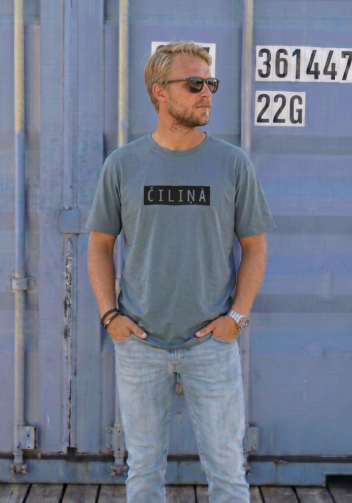 Men's t-shirt ČILIŅĀ