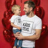 T-shirt set KĀDS TĒVS. TĀDS DĒLS