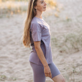 High-Waisted Biker Shorts
