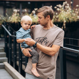 T-shirt TĒTIS (slīprakstā)