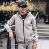 BASIC Men Zip Hoodie
