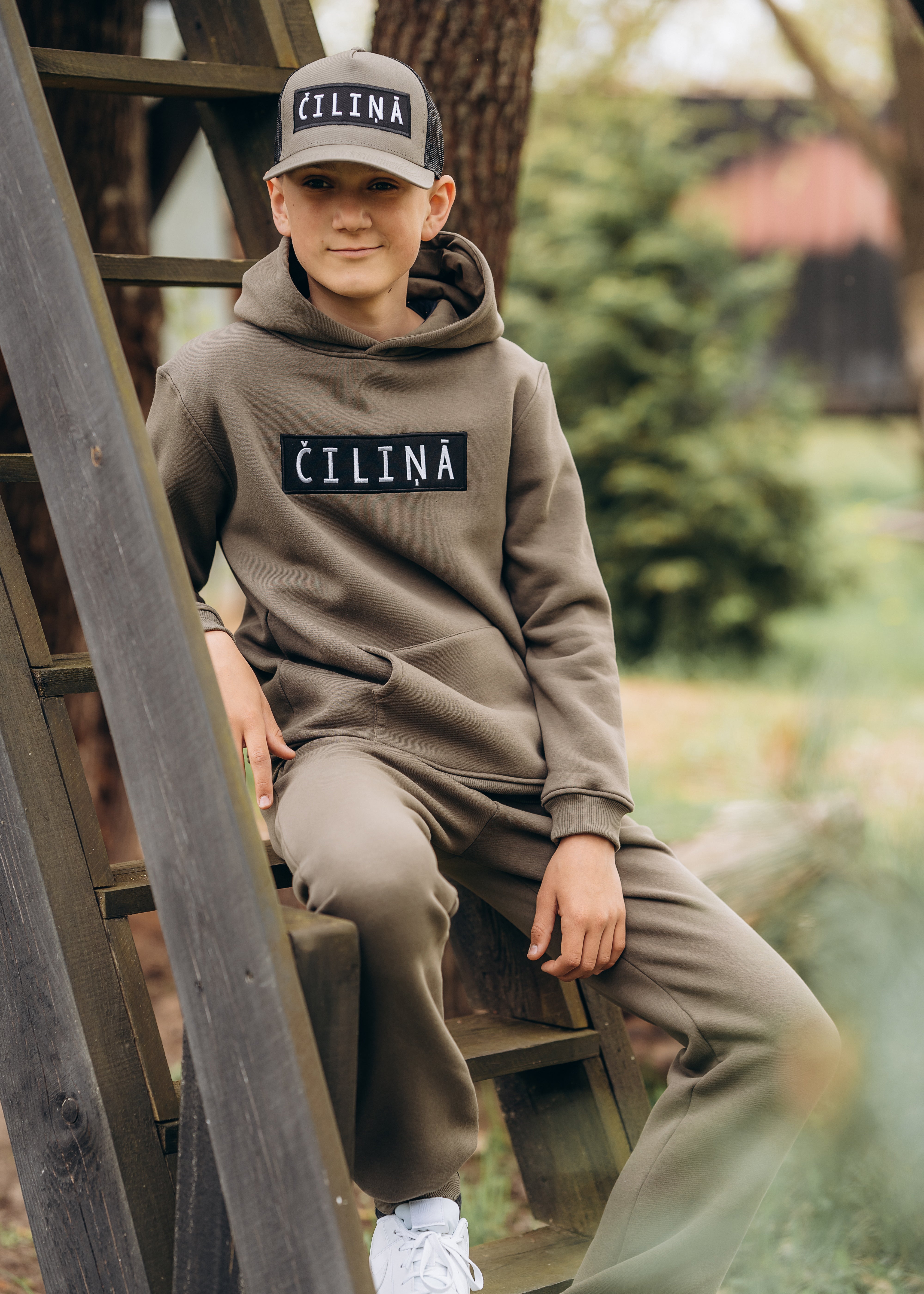 KIDS Hoodie or a tracksuit ČILIŅĀ