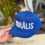 A cap #BRĀLIS or #MĀSA