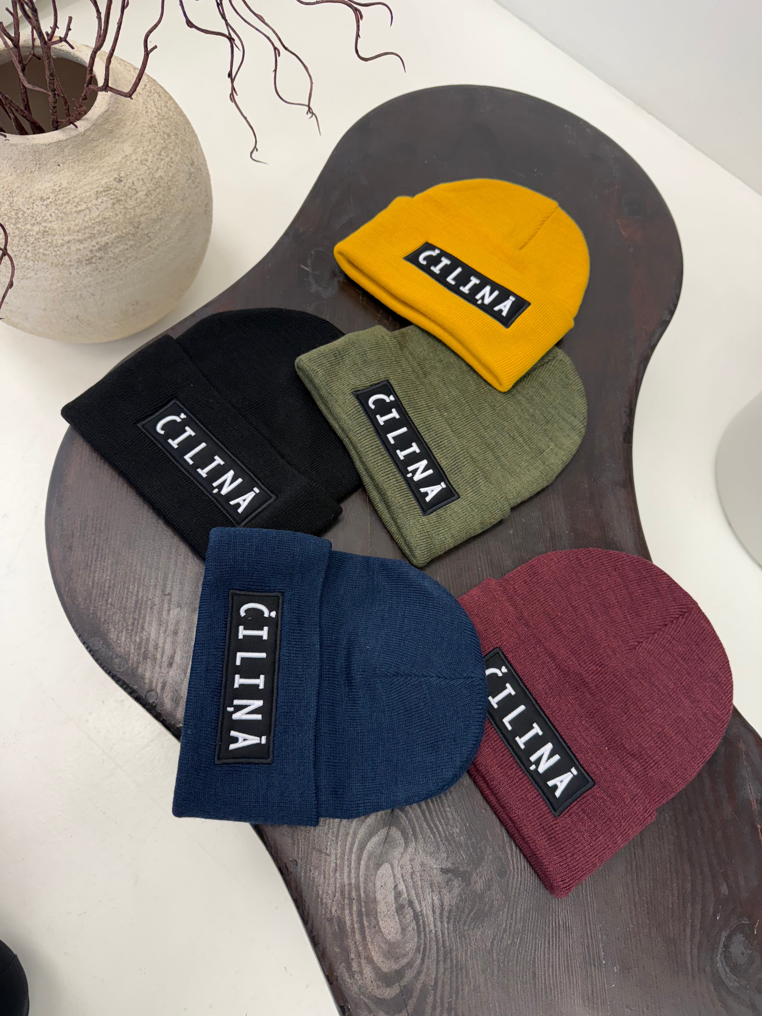 Knitted hat ČILIŅĀ