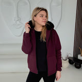 BASIC Women Zip Hoodie