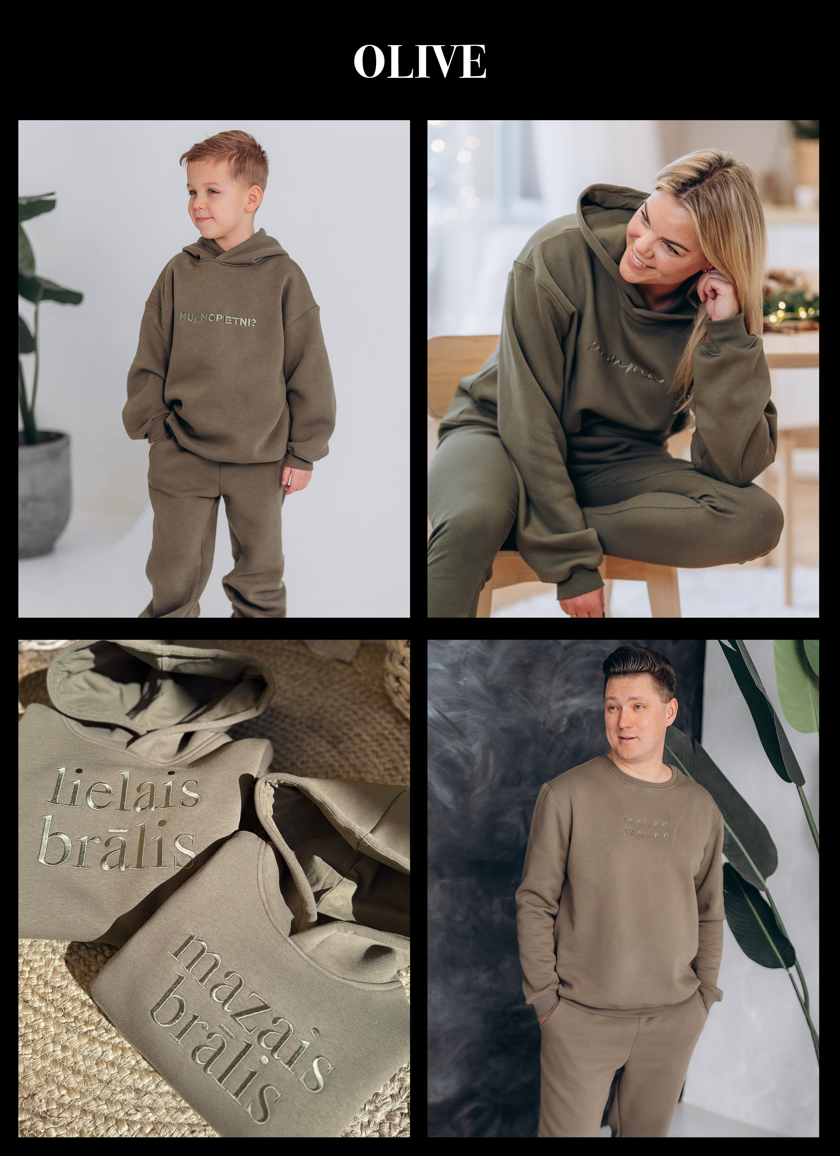 Tracksuit TĒTIS stiprais plecs uz kā balstīties
