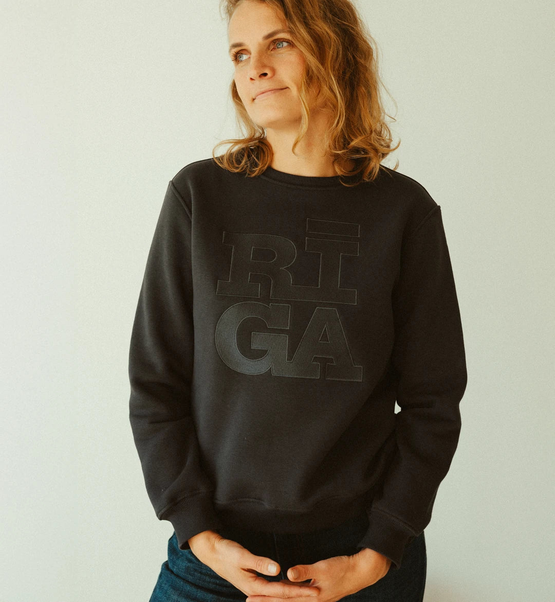 Riga Original® x MYGANG Women's Sweatshirt (Dark Grey)