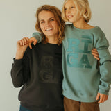 Riga Original® x MYGANG Kids Sweatshirt (Dusty Mint)