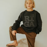 Riga Original® x MYGANG Kids Sweatshirt (Dark Grey)