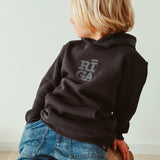 Riga Original® x MYGANG Kids Hoodie (Dark Grey)