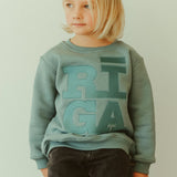 Riga Original® x MYGANG Kids Sweatshirt (Dusty Mint)