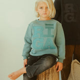 Riga Original® x MYGANG Kids Sweatshirt (Dusty Mint)