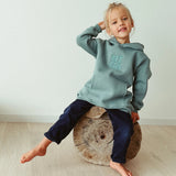 Riga Original® x MYGANG Kids Hoodie (Dusty Mint)