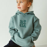 Riga Original® x MYGANG Kids Hoodie (Dusty Mint)