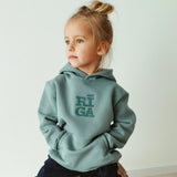 Riga Original® x MYGANG Kids Hoodie (Dusty Mint)