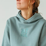 Riga Original® x MYGANG Women's Hoodie (Dusty Mint)