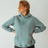 Riga Original® x MYGANG Women's Hoodie (Dusty Mint)