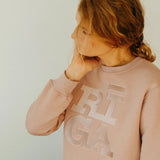 Riga Original® x MYGANG Women's Sweatshirt (Dusty Pink)