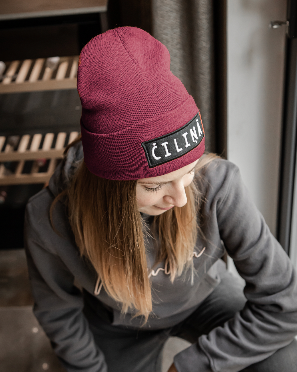 Knitted hat ČILIŅĀ