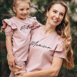 Mammas (M izmērs) un Meitiņas (6-7 gadi) komplekts