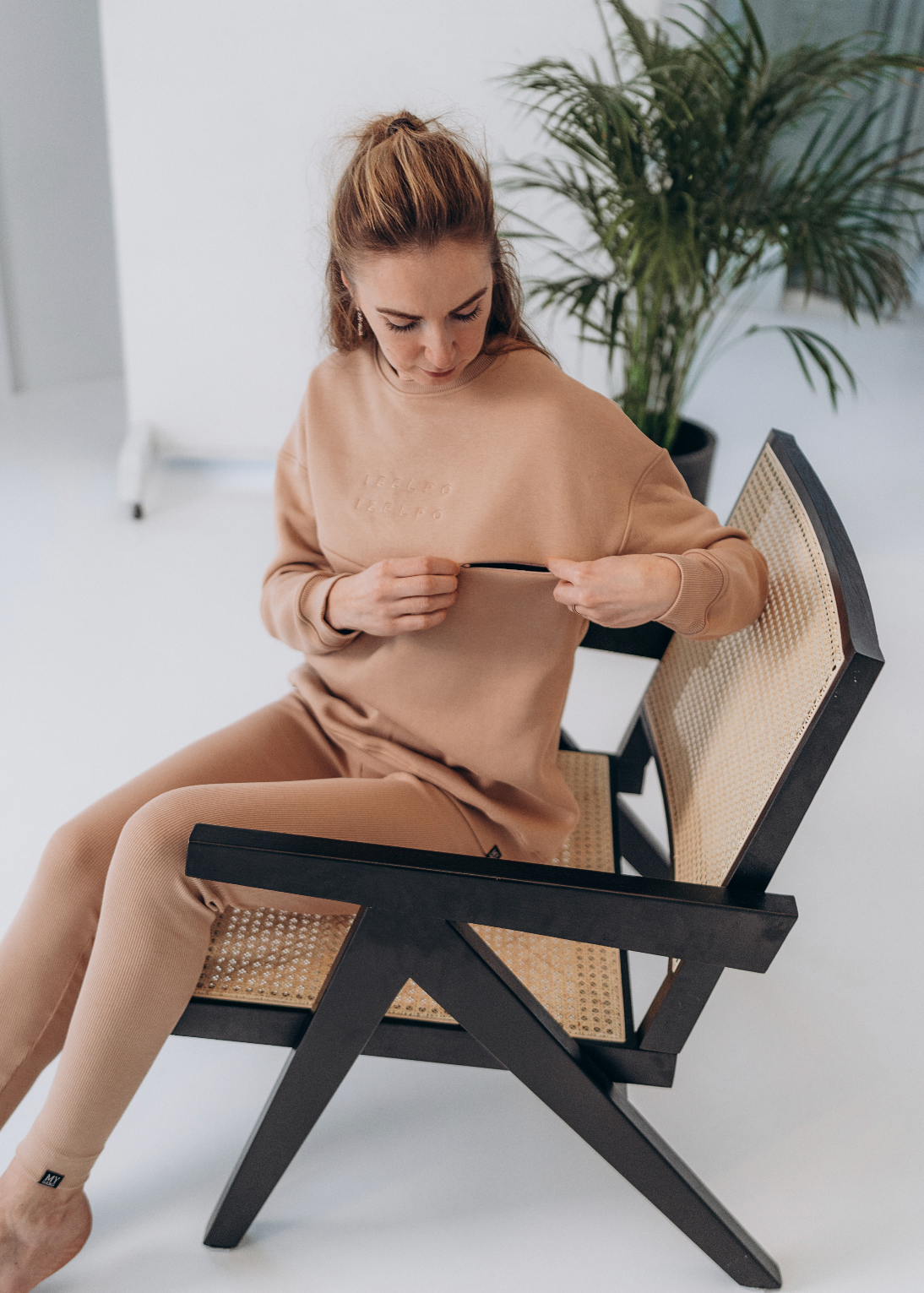 Oversize maternity sweatshirt MAMMA