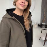 BASIC Women Zip Hoodie