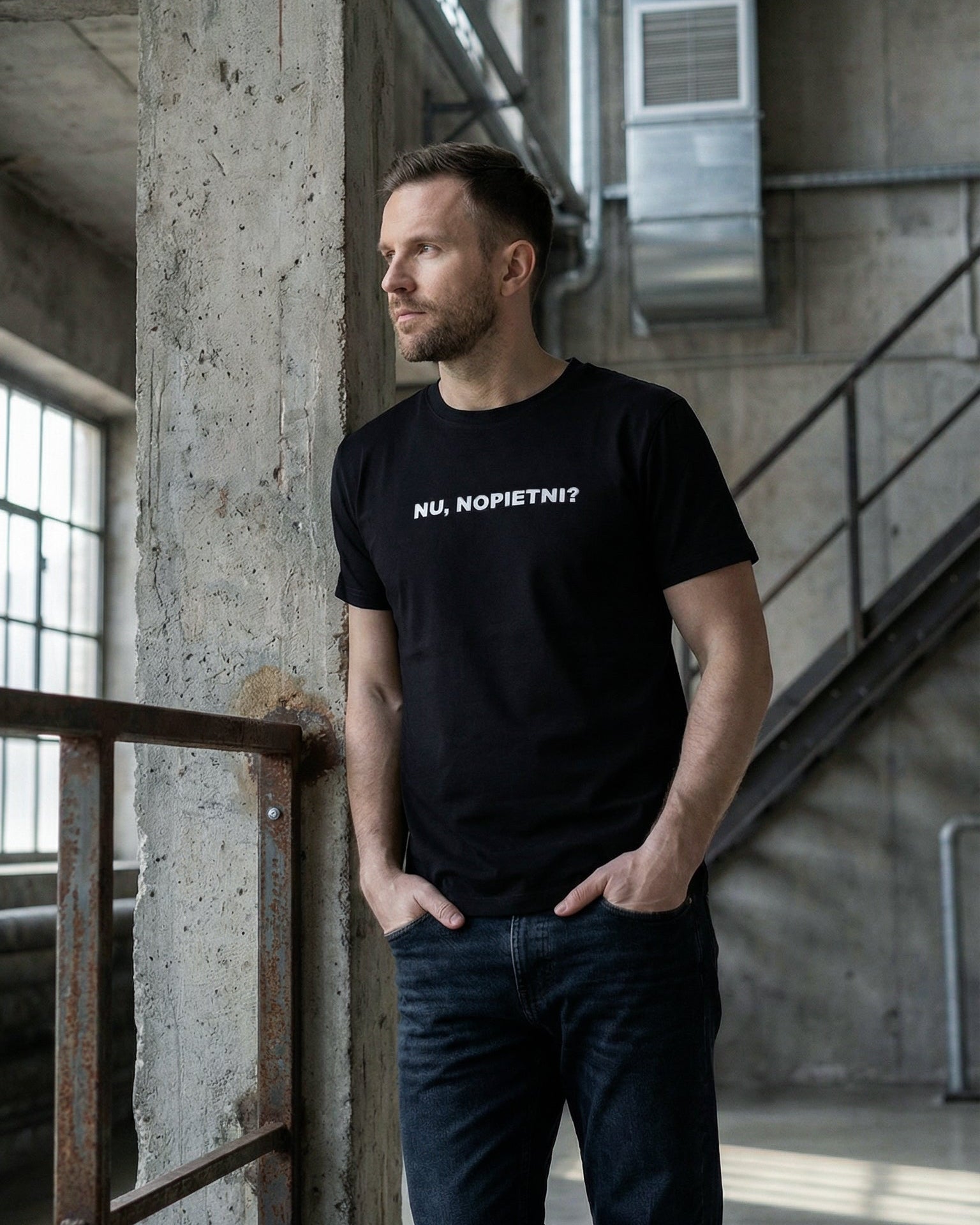 Men's t-shirt NU, NOPIETNI?