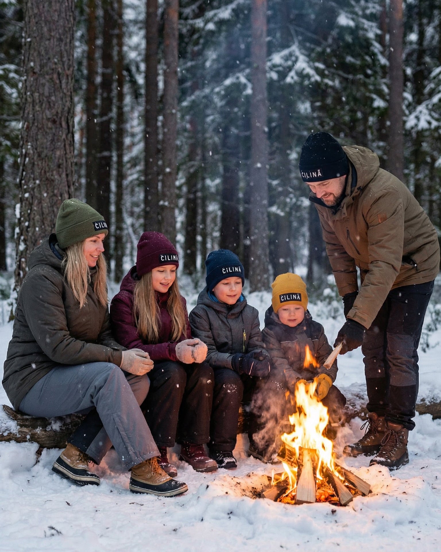 Knitted hat ČILIŅĀ
