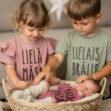 T-shirt with frills MAZĀ/LIELĀ MĀSA