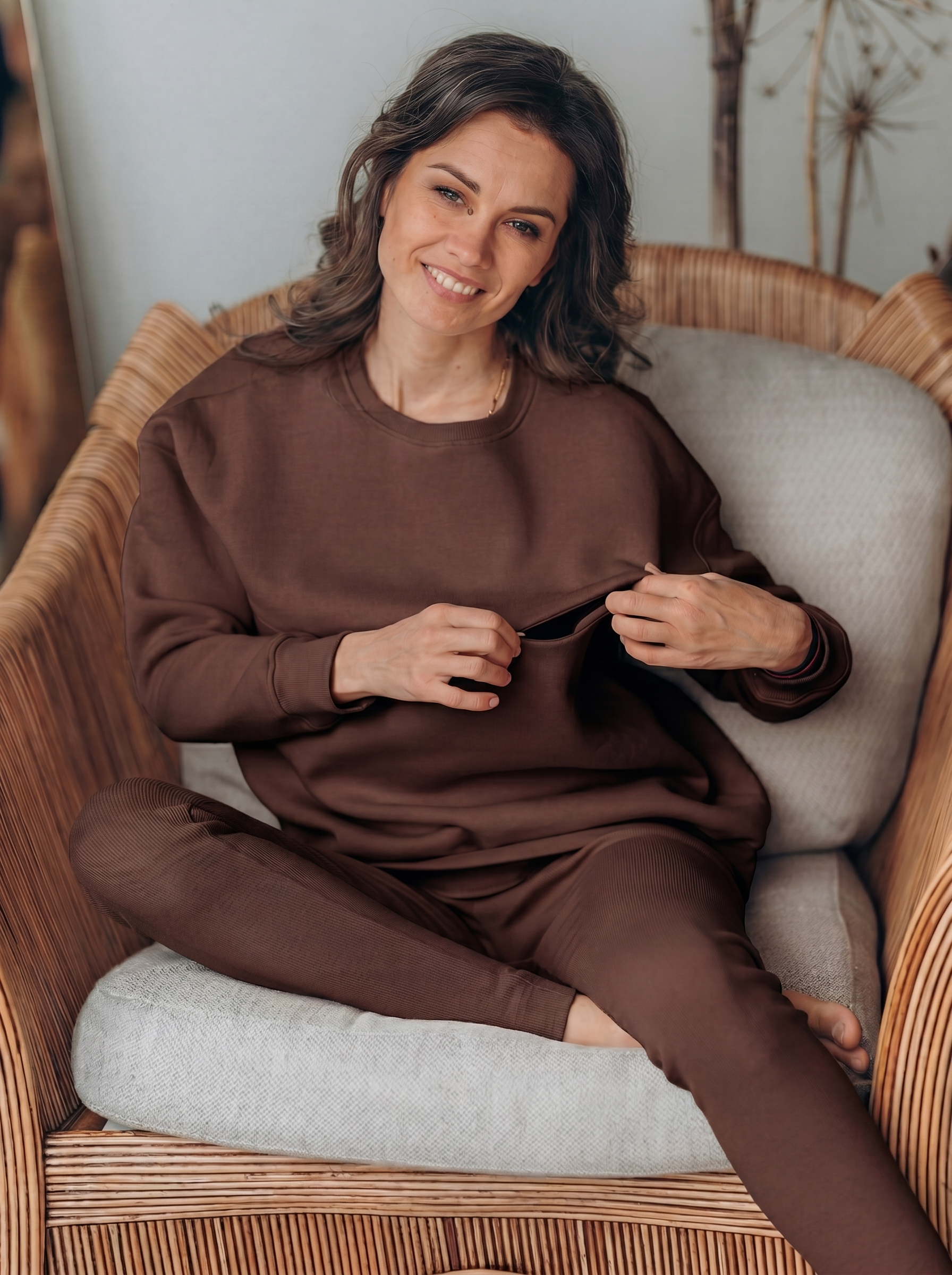 Oversize maternity hoodie IEELPO IZELPO
