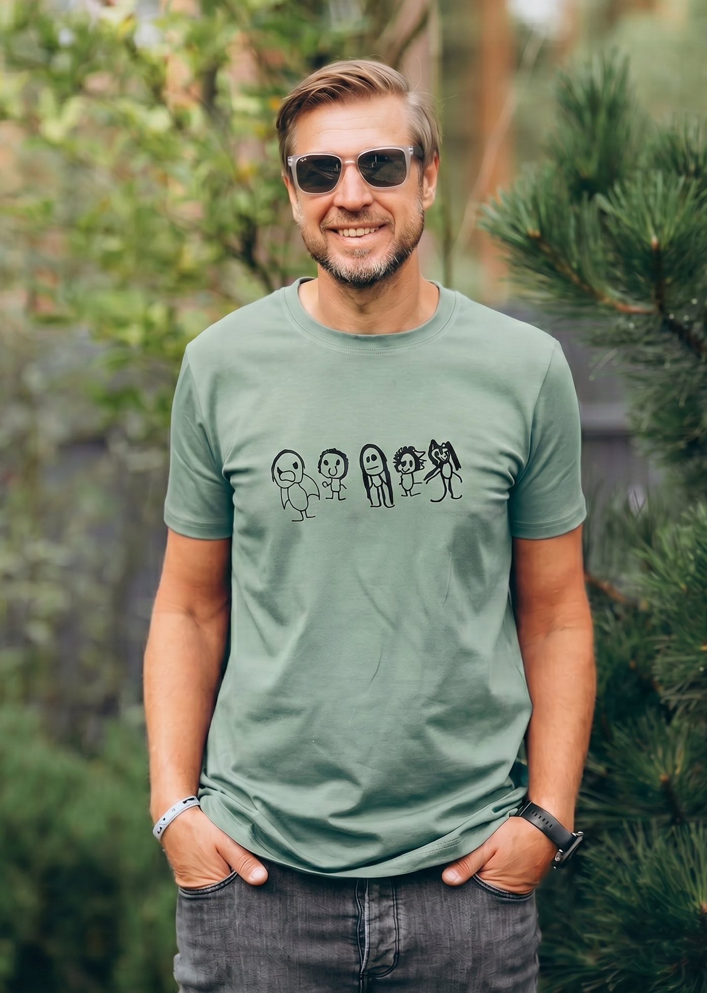 Men's t-shirt with personalization