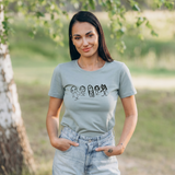 Women T-Shirt with drawing