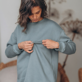 BASIC Oversize maternity sweatshirt