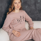 Women Sweatshirt or hoodie with personalized print