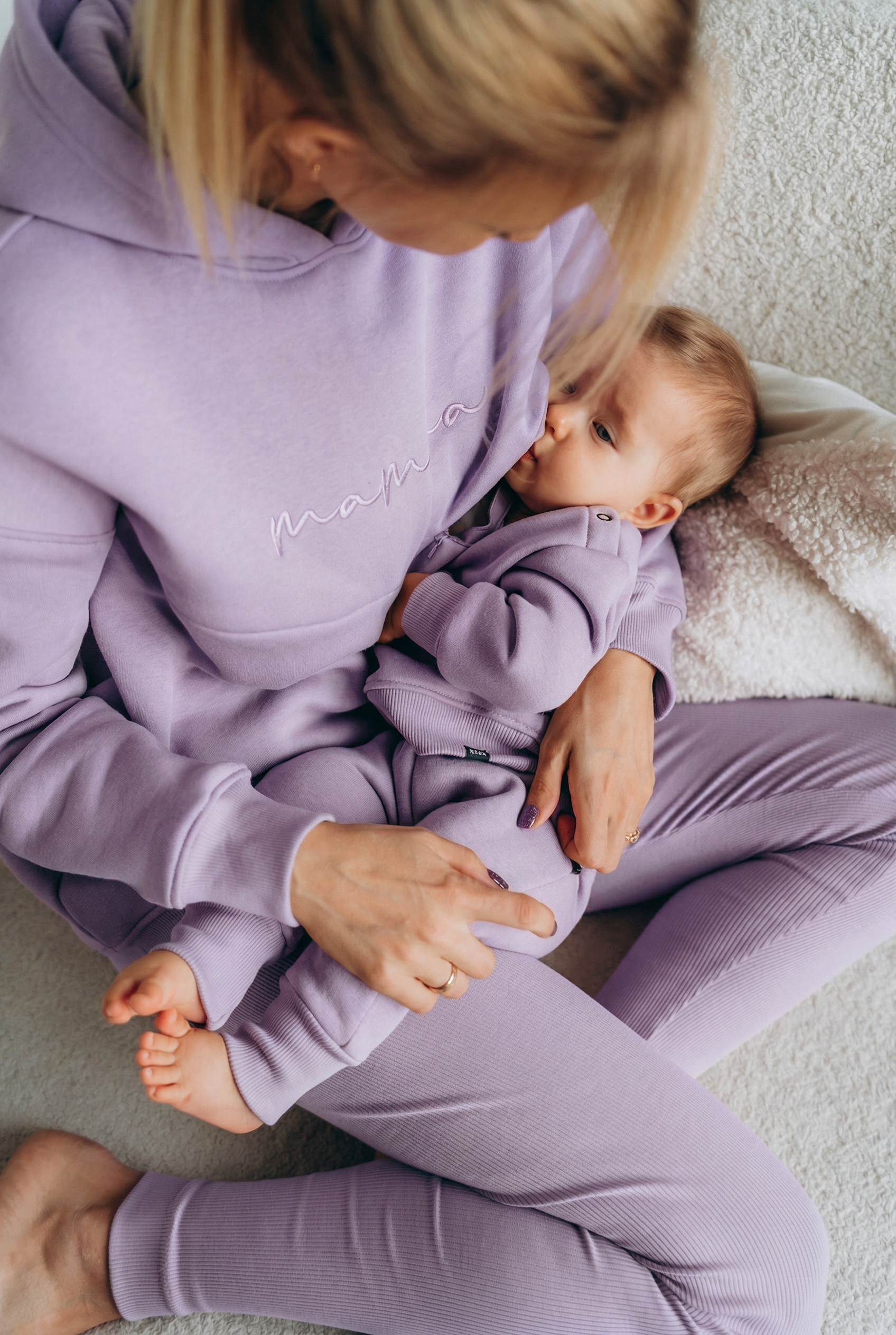 Oversize maternity hoodie MAMMA
