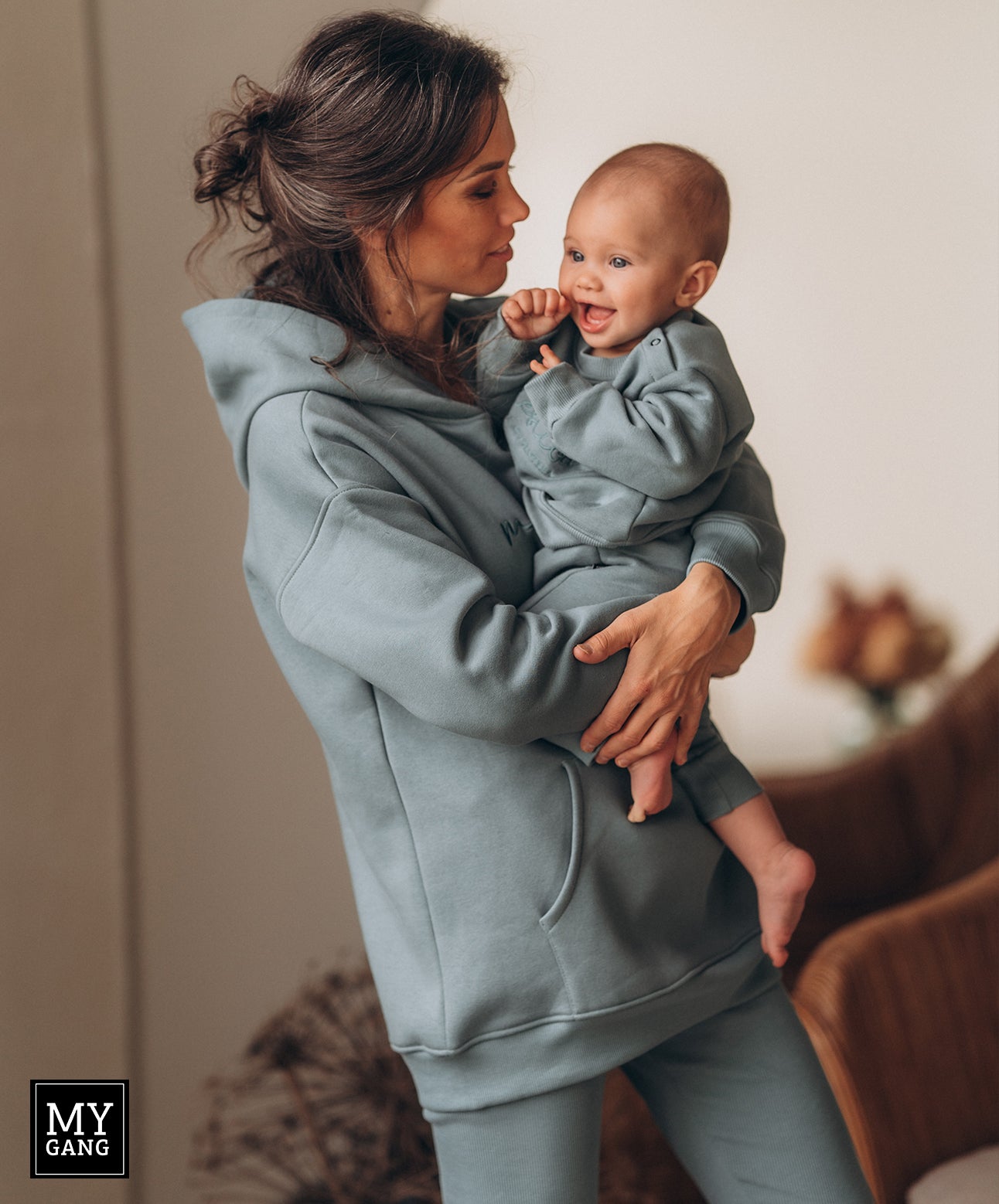 Oversize maternity hoodie MAMMA