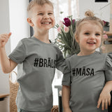 T-shirt #BRĀLIS / #MĀSA