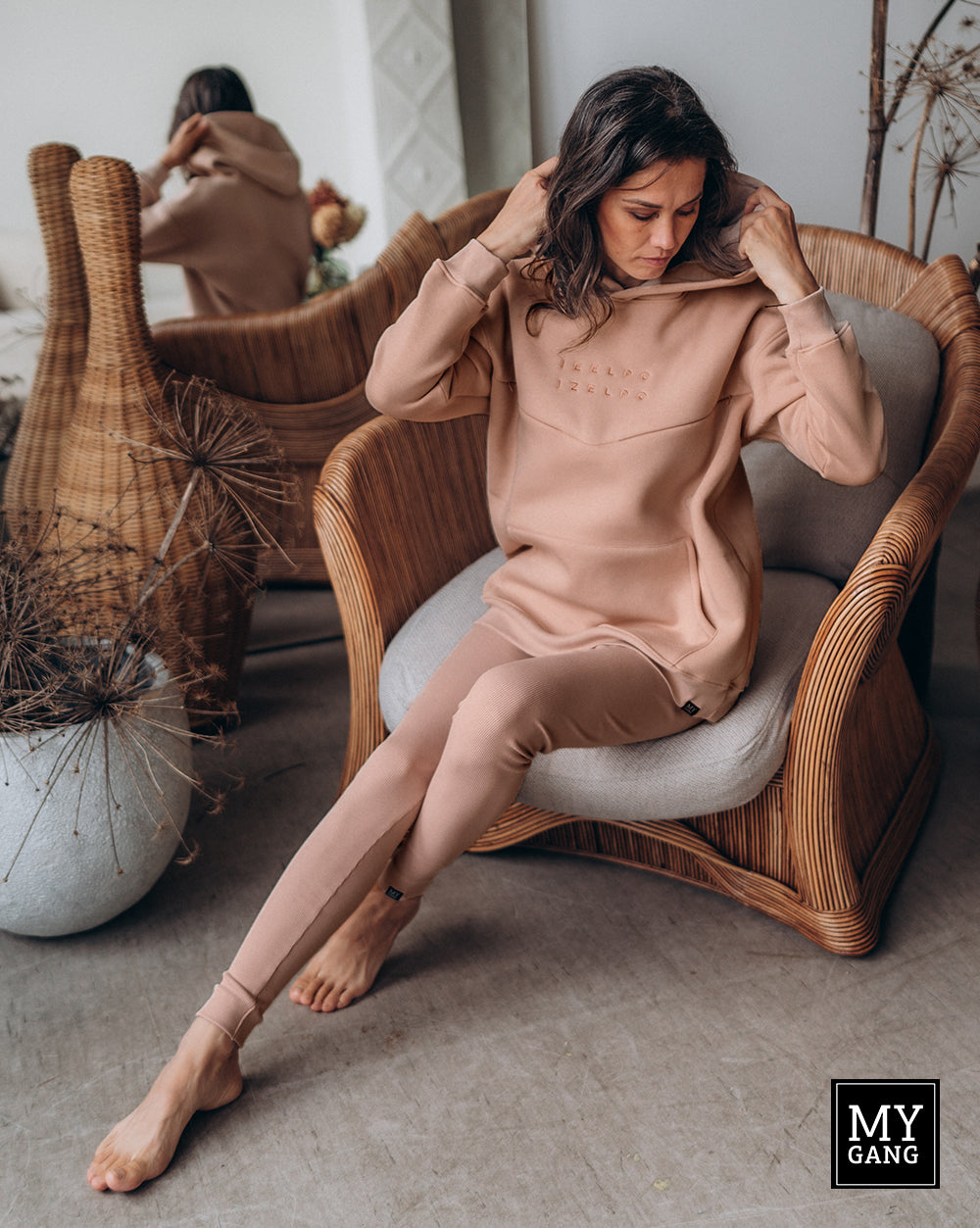 Oversize maternity hoodie IEELPO IZELPO