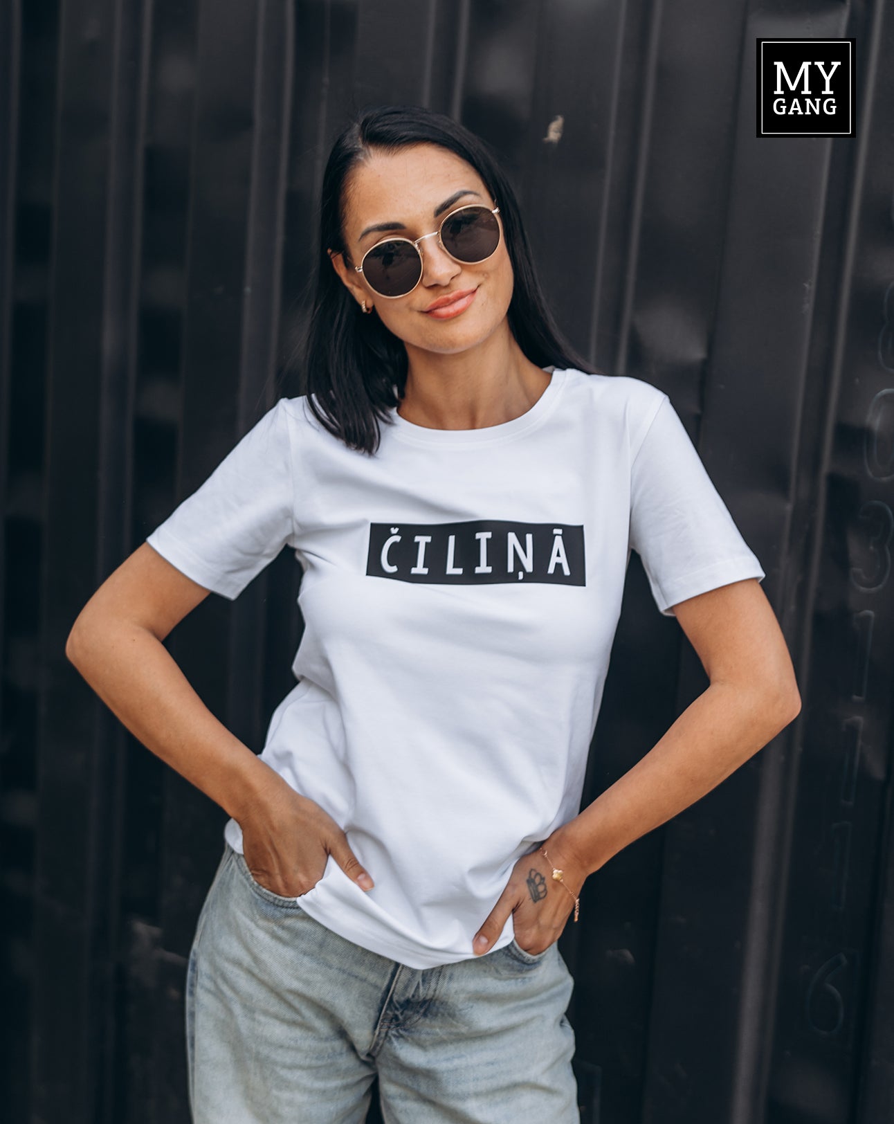 Women's T-shirt ČILIŅĀ