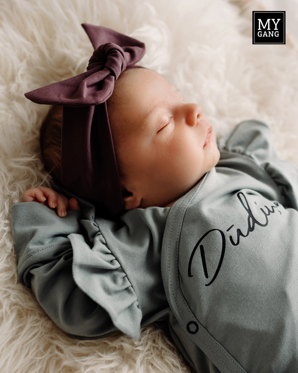 Long sleeve baby bodie DŪDIŅA