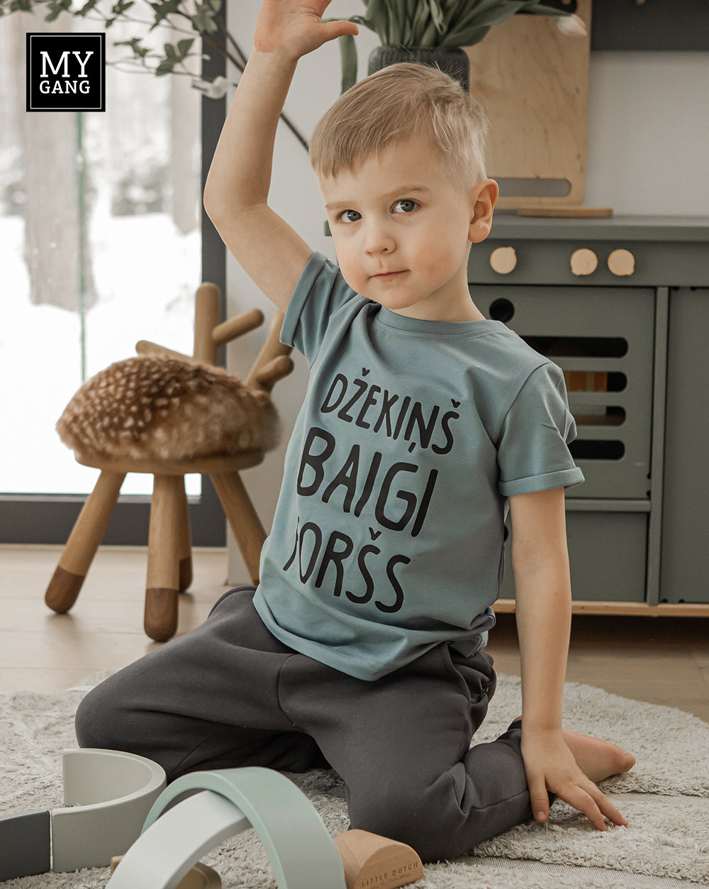T-shirt DŽEKIŅŠ BAIGI FORŠS