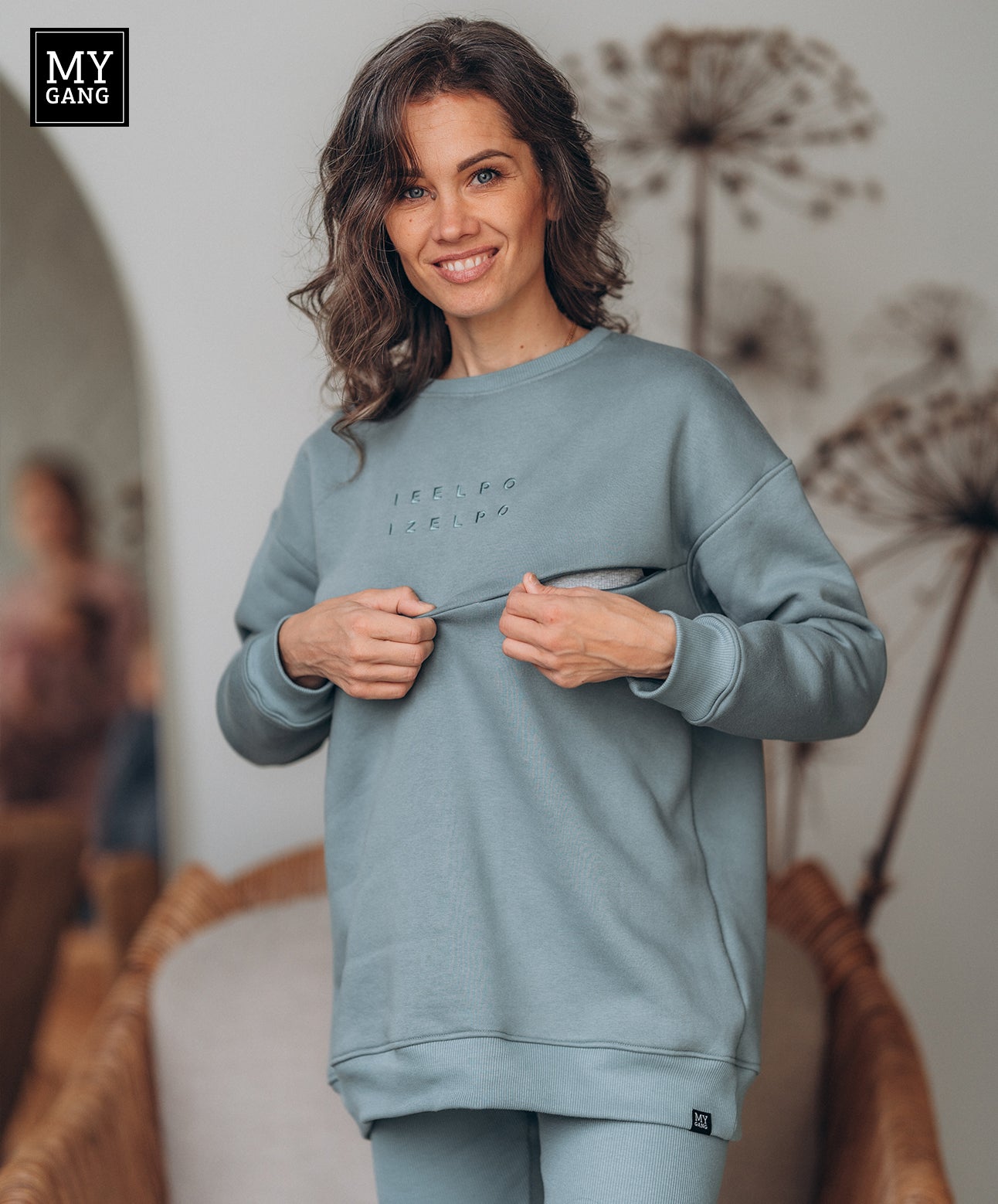 Oversize maternity sweatshirt IEELPO IZELPO